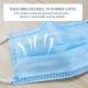 Sterility Influenza 3 Ply Surgical Face Mask Disposable Mouth Face Blue Color