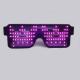 Polymer Battery Powered LED Glowing Glasses / Sunglasses 5 Colors Optional