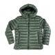 Long Sleeve Warm Puffer Coat Outdoor Zipper Jackets Thick Padding Hoodie Coat