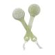 Plastic Body Shower Back Scrubber Brush Short Handle With Soft TPR Grip