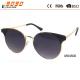 Unisex  Fashionable  Sunglasses with metal  Frame, UV 400 Protection Lens