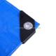 2024 PE Tarpaulin Stripe HDPE Fabric Waterproof Blue Poly Tarp for Outdoor-Agriculture