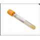 PET Glass Sterile Gel And Clot Blood Collection Tube No Additive