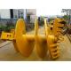Engineering Construction 400mm Pitch Soil Auger For Pile Foundation