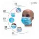 China Factory CE FDA  In Stock Disposable 3-Ply Disposable Medical Face Mask,Surgical Mask