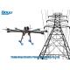 Vertical Take Off And Landing Drone Transmission Line Stringing Tools For Power Line