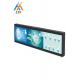 Ultra Wide Stretched Lcd Monitor Digital Signage Advertising Display 700cd Brightness