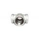 Customized Size 4 Way Tee Pipe Fitting , Reducer Coupling Pipe Fittings Wearable