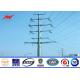 33kv 10m Transmission Line Electrical Power Pole For Steel Pole Tower