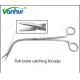 General Throat Instruments Fish Bone Forceps For OEM Acceptable