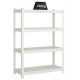 Light Duty Supermarket 4 Tiers Metal Storage Rack