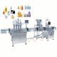 Automatic Liquid Filling Packaging Machine 4 Heads Straight Line