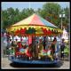 Popular playground simple merry go round carousel for sale