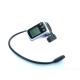 2 Years Warranty Electric Bike Spare Parts Plastic Thumb Throttle With Display