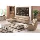 modern living room genuine leather section sofa furniture