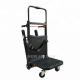 Black Color Motorized Stair Climbing Trolley , Stair Walker For Tools