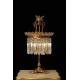 3*E14 Decorative Table Lamp Crystal Desk Lamp For Living Room D360*H790mm