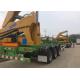 High Power Truck Mounted Jib Crane / Mounted Crane Truck 37 Tons Lifting Capacity