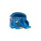 Small Bouncy Castle Blue Great Wall kids Fun Park Inflatable