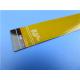 Dual Layer Flexible Printed Circuit Board on Polyimide With Yellow Mask and PI Stiffener for  Thin-film Switch
