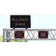 Lightweight Aluminum Alloy Led Speed Restriction Signs , Durable Led Speed Warning Signs