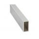 7050 0.5mm Aluminium Square Tube , Aluminium Rectangular Tube For Industry Vehicles