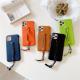 Shockproof Smartphone Case , PU Leather Phone Case 2 In 1 Stand Anti Lost