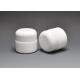 Wholesale Porcelain Jade 0.5OZ 15ml White Opal Glass Cosmetic Jars With Dome Cap, Milk Glass For Face Eye Serum Product