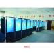 Ultra wide lcd panel advertising player floor stand digital signage