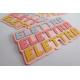 PVC TPU Custom Silk Screen Printing Labels With 3 Pantone Colors