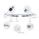 Aluminum Tuya WIFI electric curtain track system for smart home