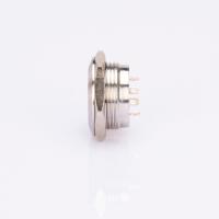 16mm Black Ultra Short Push Button Switch Led Illuminated Ip65 Momentary