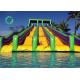 Tear Resistant Bouncy PVC Inflatable Fabric Vinyl Airtight Amusement Park Castle 0.6mm