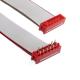 Idc Connector UL2651 12 Pin Ribbon Cable 1.27mm Pitch for Electronic