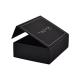 Contracted Black Rigid Cardboard Gift Boxes For Clothing Garment