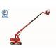 20m Long Arm Bucket Truck Straight Arm Aerial Work Platform Telescopic Boom 4WD