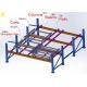High Density Push Back Pallet Rack With Multi Deep Corrosion Protection