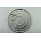 Environmental Round 153mm aluminium Easy Open lid / ends for canisters 603 #