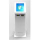 Free Standing Kiosk Self Service 250cd/m2 Brightness With / Without Cash Payment