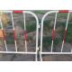 Galvanized Welded Crowd Control Gates , Portable Crowd Barriers For Events