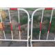 Pipe Welded Crowd Control Barrier 16MM Foldable Safety Barriers Low Carbon Steel