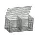 Triple Twist Wire Gabion Baskets Corrosion Resistance Apply To Flood Protection