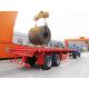 container trailer 20 foot 2-axle Flatbed semi-trailer  - TITAN VEHICLE