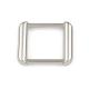 Polished plated Buckle 1 Silver Metal Bag Fitting for Custom Made Bags and Hardware