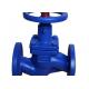 Din Cast Iron Sealed Globe DN15 Industrial Control Valves Y Shaped For Water