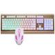 Reccazr KC709 Mechanical Keyboard And Mouse Combo With LED Lighting 