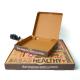 Printing Handling UV Coating Corrugated Carton Pizza Box For Custom Order