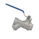2 prime prime Stainless Steel 304/316 Water Pipe Filter Ball Valve for US Currency