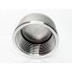 Stainless Steel Pipe  A403 Grade WP 304 End Caps Threaded Forged Fitting 6'' SCH10 Round
