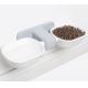 ABS Adjustable Cat Water Bowl Wall Mounted No Spill 8.5 Oz